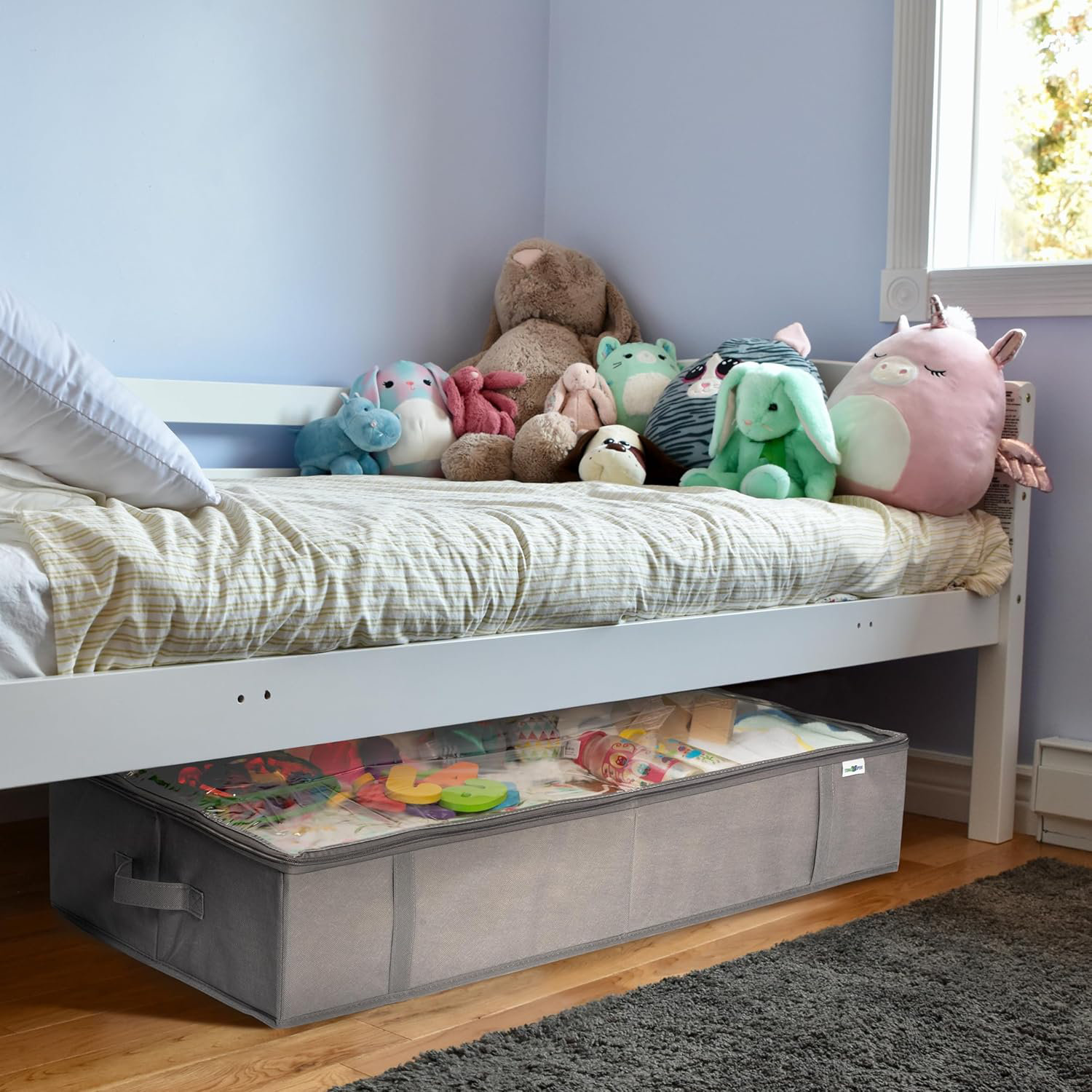 Under cot storage grey cheap